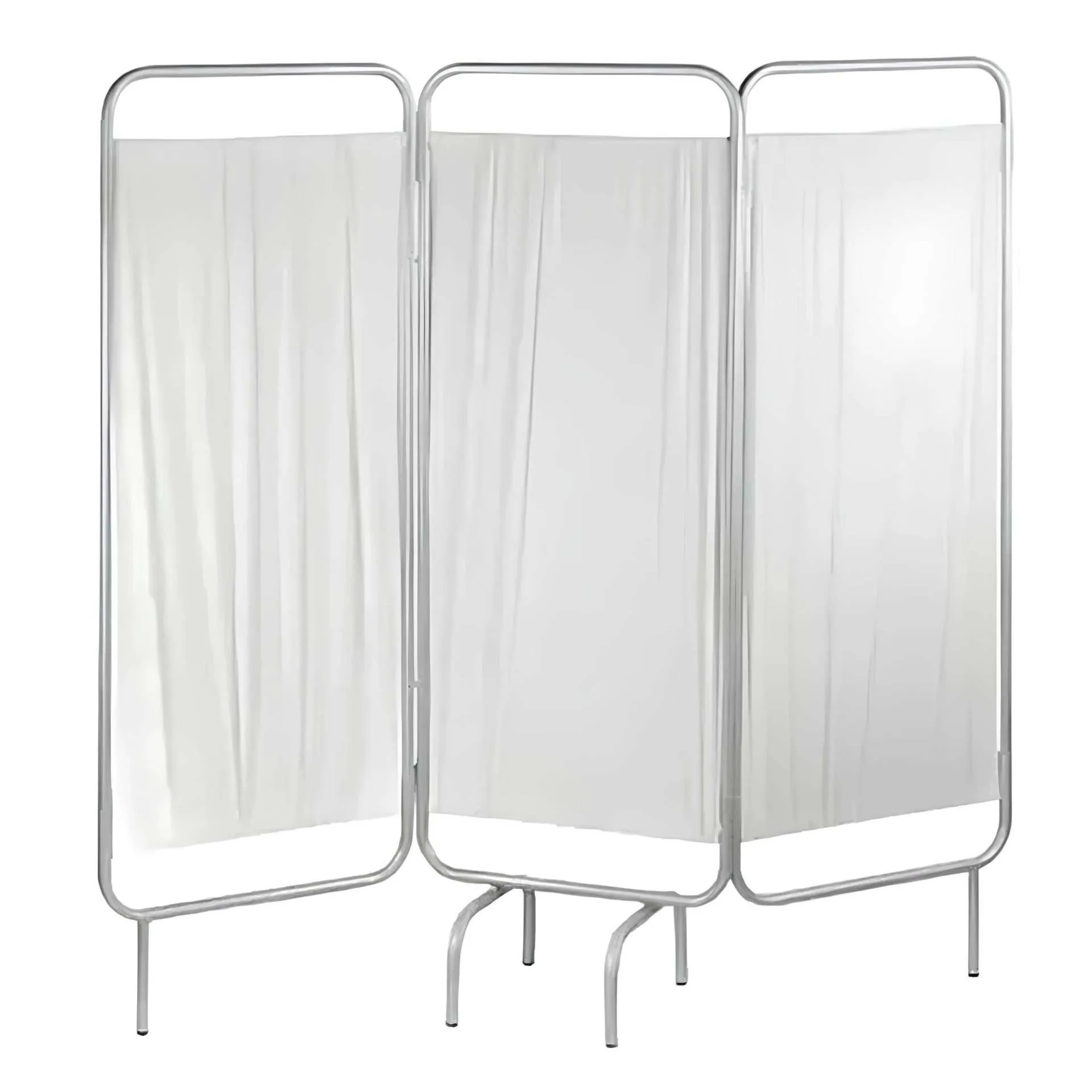 BIOMBO DE 3 CUERPOS CON CORTINAS